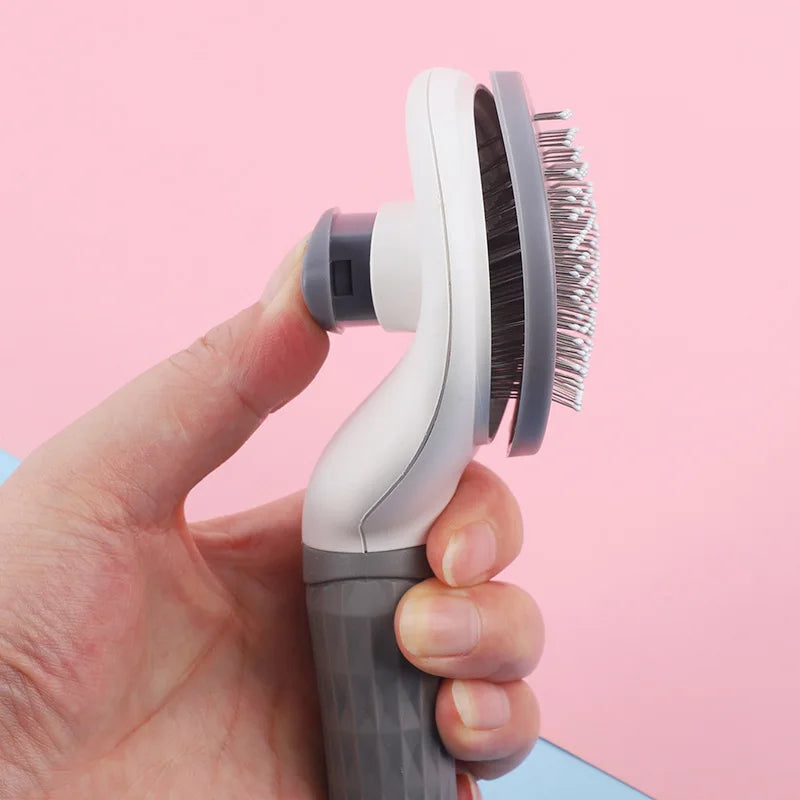 Brosse de Toilettage Douce pour Chats et Petits Chiens