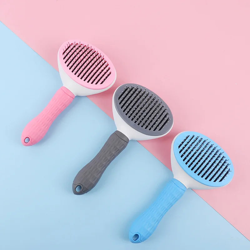 Brosse de Toilettage Douce pour Chats et Petits Chiens