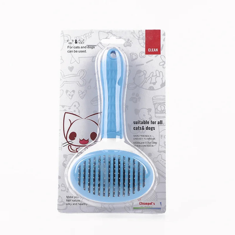 Brosse de Toilettage Douce pour Chats et Petits Chiens