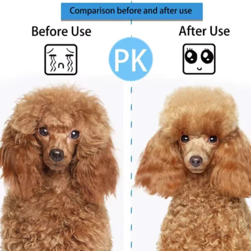 Peigne pour chien, brosse d'épilation pour animaux de compagnie, peigne spécial pour chats et chiens, Massage de beauté, aiguille autonettoyante, fournitures pour animaux de compagnie