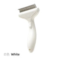 Brosse d'épilation de chien en acier inoxydable, peigne, brosse d'épilation pour animaux de compagnie, outils de toilettage pour chiens, peigne démêlant, accessoires pour chiens