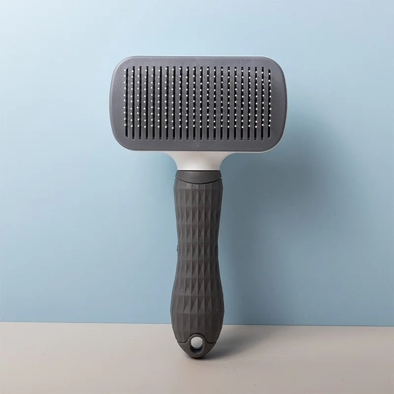 Peigne pour chien, brosse d'épilation pour animaux de compagnie, peigne spécial pour chats et chiens, Massage de beauté, aiguille autonettoyante, fournitures pour animaux de compagnie