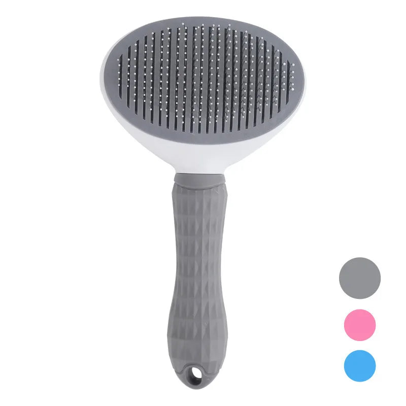 Peigne pour chien, brosse d'épilation pour animaux de compagnie, peigne spécial pour chats et chiens, Massage de beauté, aiguille autonettoyante, fournitures pour animaux de compagnie